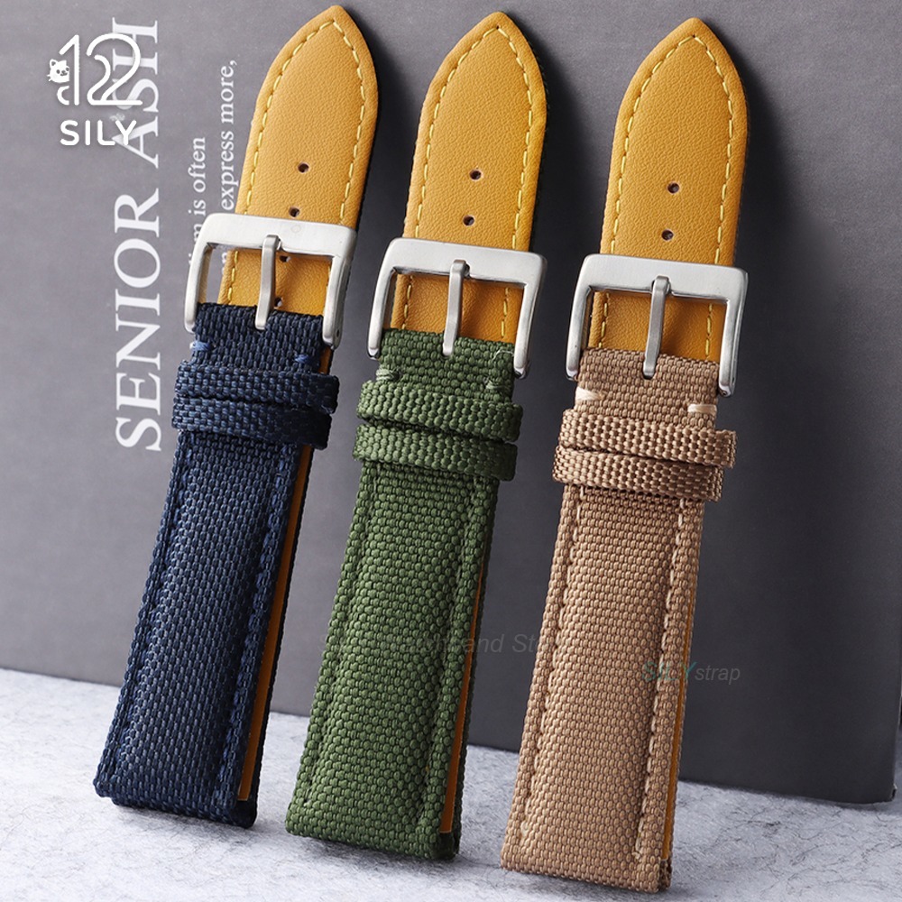 Canvas Strap Watch - 20mm 22mm Nylon Canvas Sport Watch