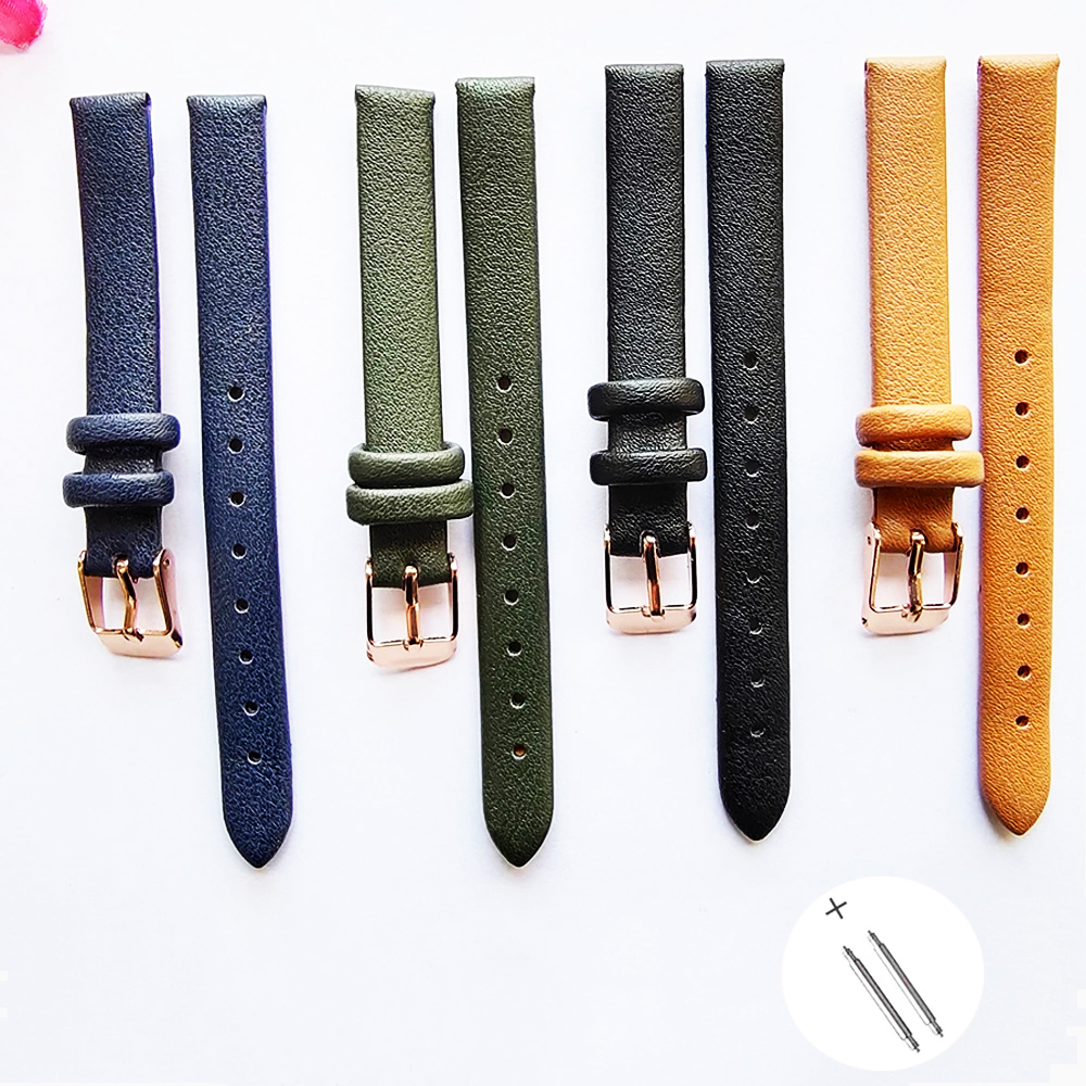 Leather Strap Quick Release - Genuine Suede Leather Watch Strap Vintage