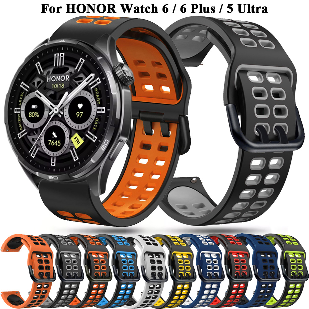 Silicone Watch Band 22Mm - Silicone Bracelet 22mm For Honor Watch