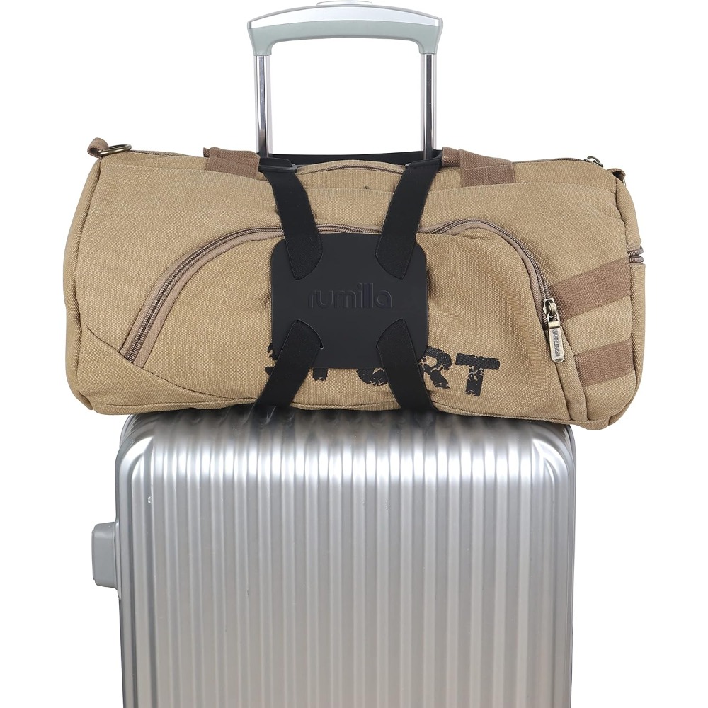 Black Adjustable Luggage Bunge - مراجعة Leather Strap Quick Release وسعره