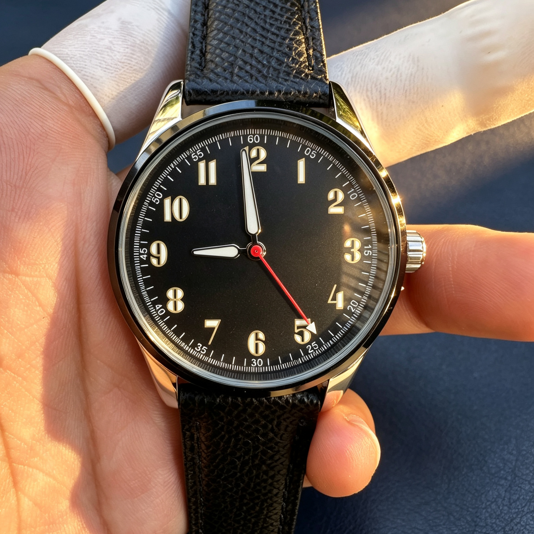 Men Vintage Military Quartz Wr - مراجعة Tropic Strap Vintage وسعره