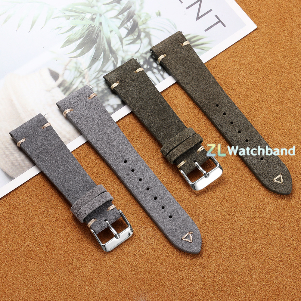 Premium Grade Quick Release Su - مراجعة Suede Strap Watch وسعره