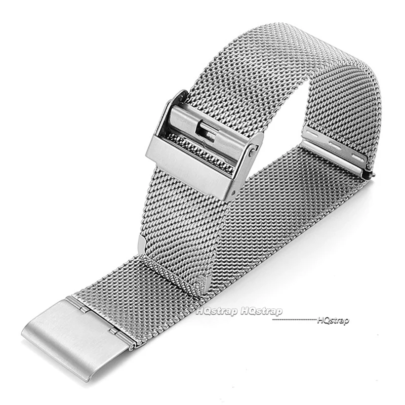 0.6mm 1.0mm Milanese Mesh Stra - مراجعة Mesh Strap Metal وسعره