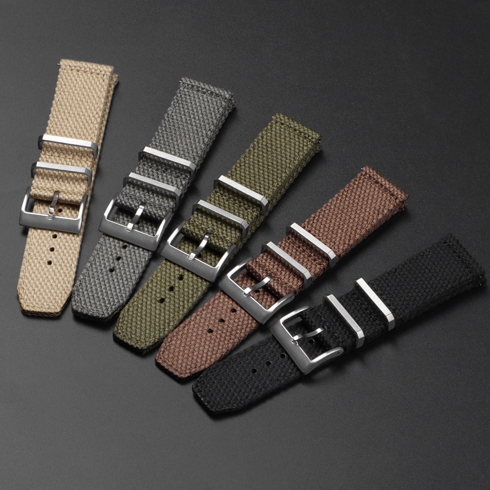 High Quality Nylon Watch Strap - مراجعة Canvas Strap Watch وسعره
