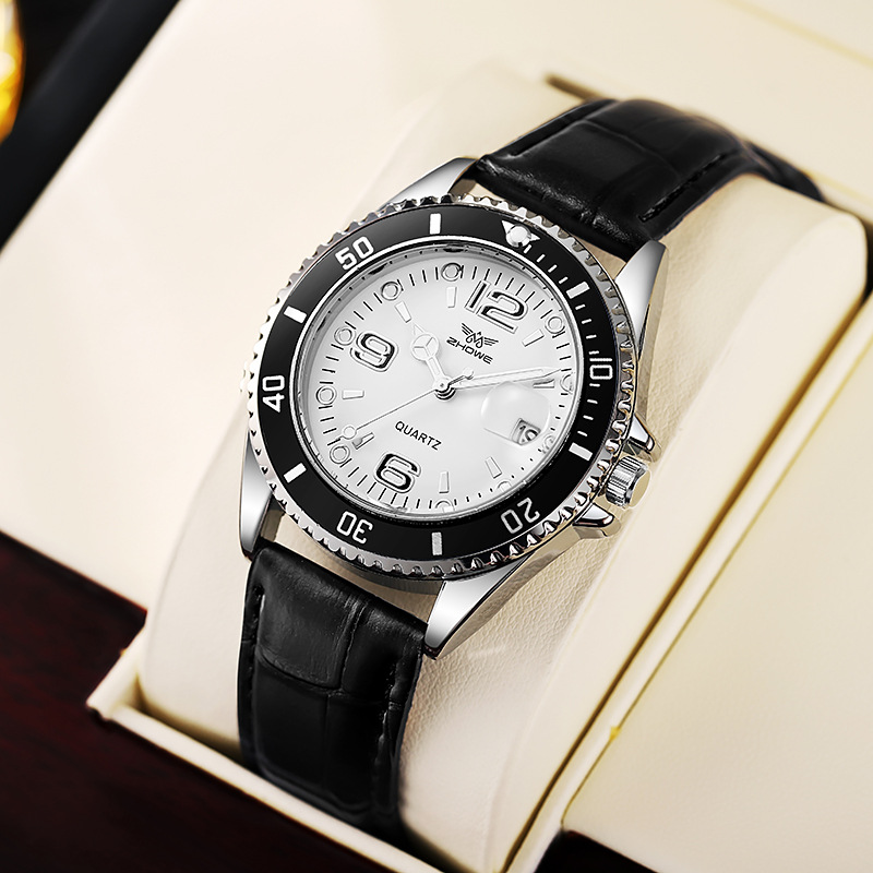 Fashion Leather Strap Men Busi - مراجعة Leather Watch Band Men وسعره