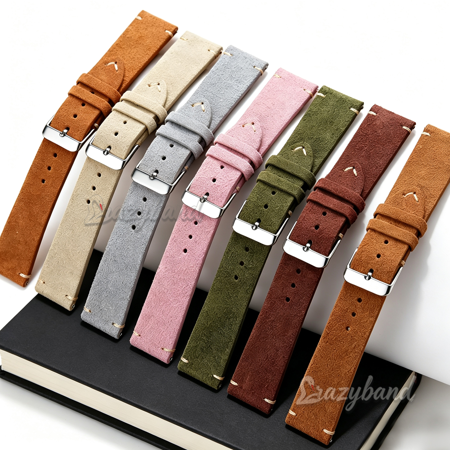 Quick Release Soft Suede Strap - مراجعة Suede Strap Watch وسعره