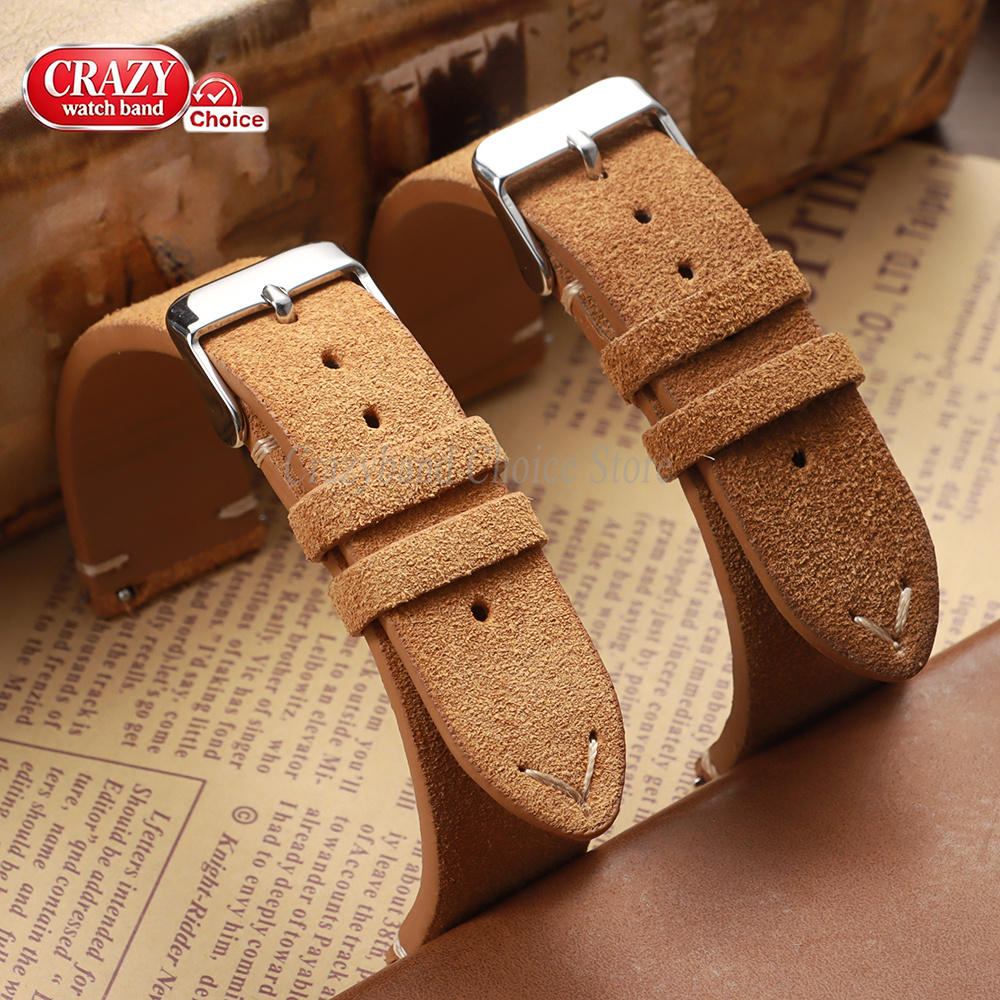 Quick Release Soft Suede Strap - مراجعة Suede Strap Watch وسعره
