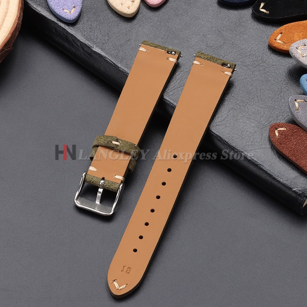 Quick Release Soft Suede Watch - مراجعة Suede Strap Watch وسعره