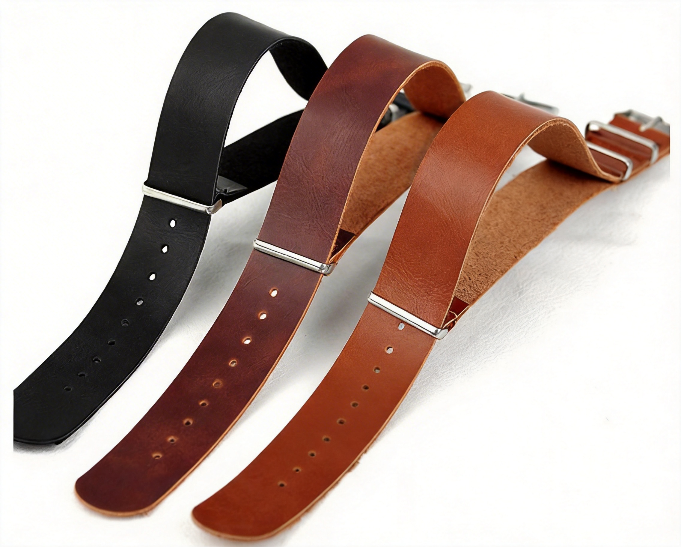 Vintage Leather NATO ZULU Watc - مراجعة Tropic Strap Vintage وسعره