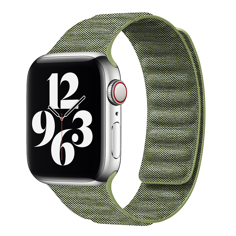 New Original Denim nylon strap - مراجعة Milanese Loop Magnetic وسعره