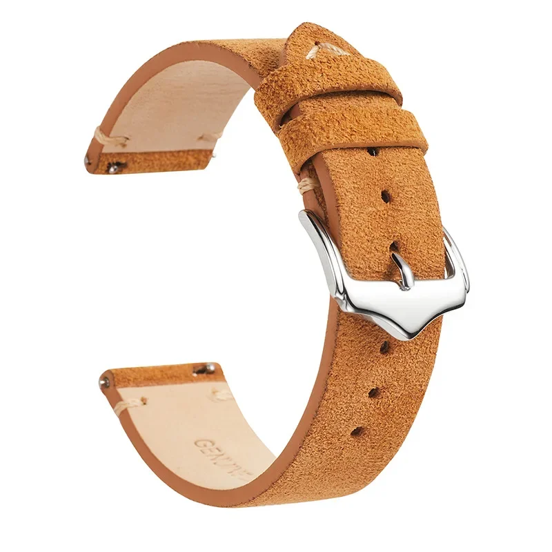 Vintage Soft Suede Watch Band  - مراجعة Suede Strap Watch وسعره