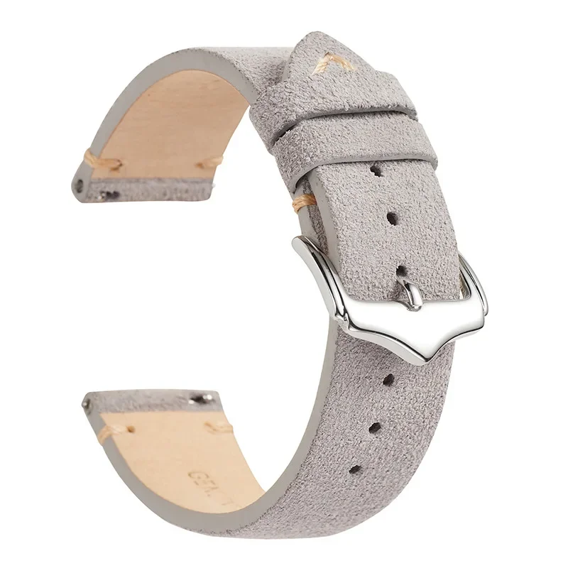 Vintage Soft Suede Watch Band  - مراجعة Suede Strap Watch وسعره