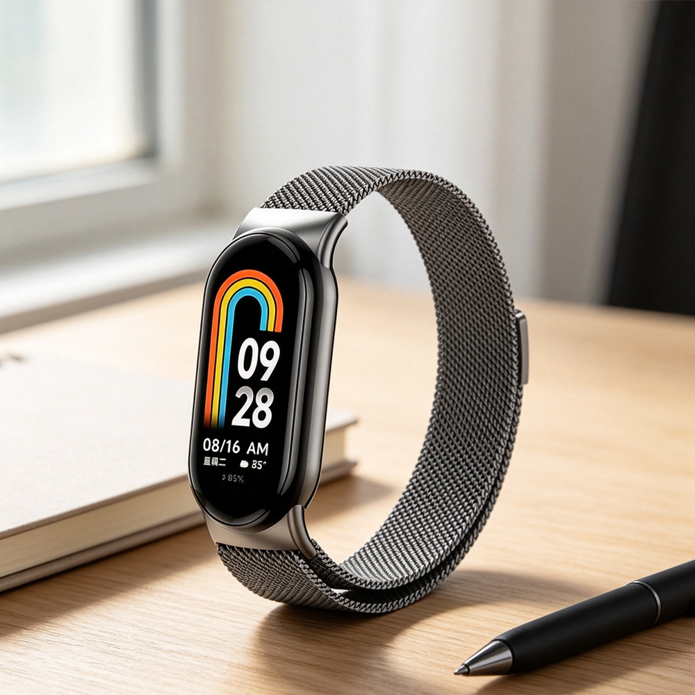 Milanese Loop Strap For Xiaomi - مراجعة Milanese Loop Magnetic وسعره