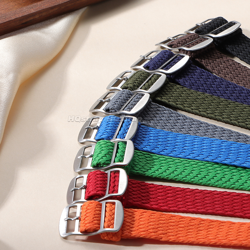 14mm 16mm 18mm 20mm 22mm Woven - مراجعة Perlon Strap Woven وسعره