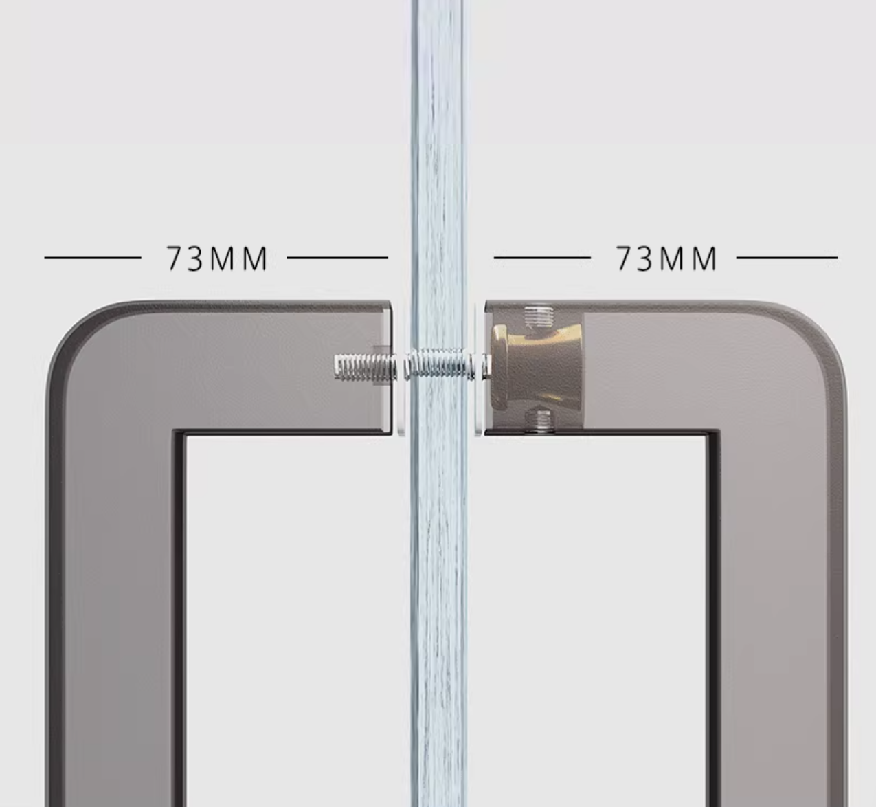 1Pc Stainless Steel Entry Glas - مراجعة Curved Spring Bar وسعره