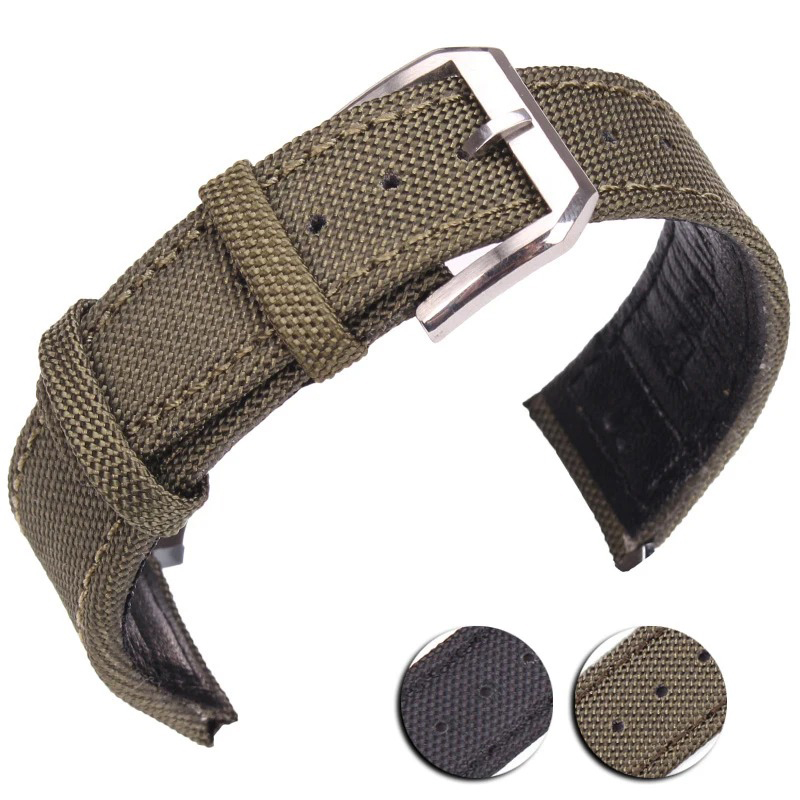 Nylon Genuine Leather Watch Ba - مراجعة Nato Strap Nylon وسعره