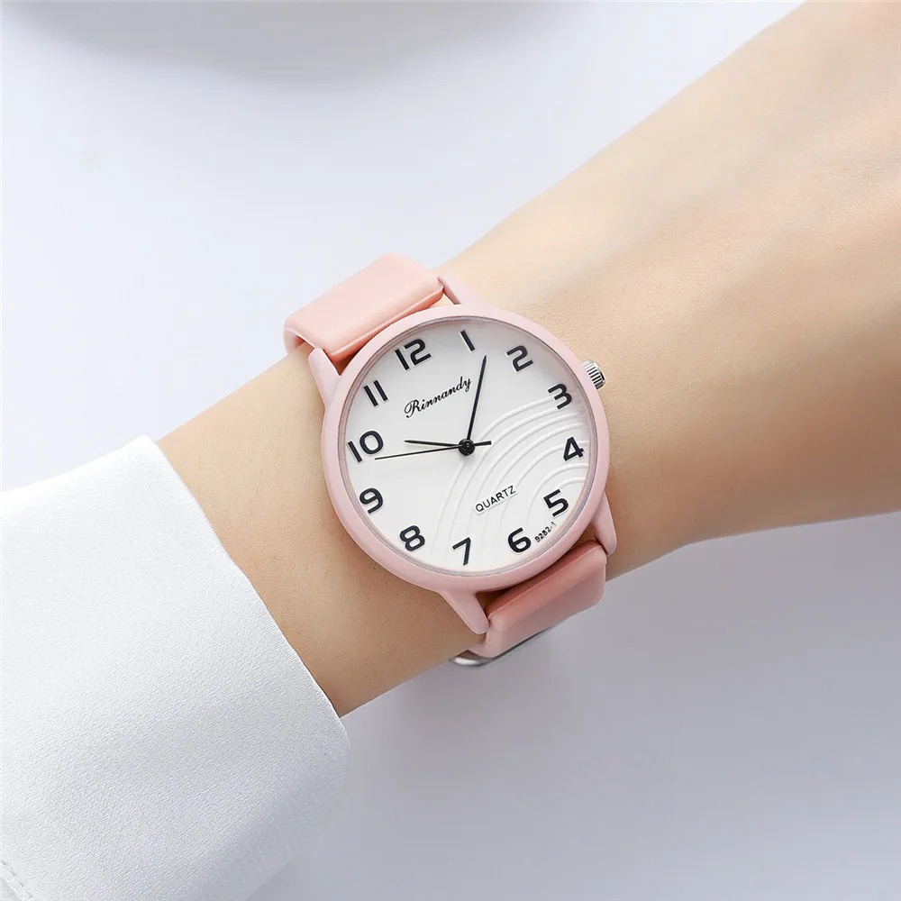 Fashion Arabic Dial Women Watc - مراجعة Silicone Band Women وسعره
