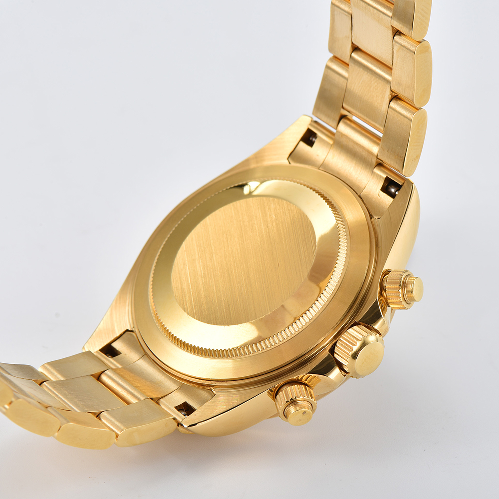 Customized 39mm VK63 Watch Men - مراجعة Stainless Bracelet Diver وسعره