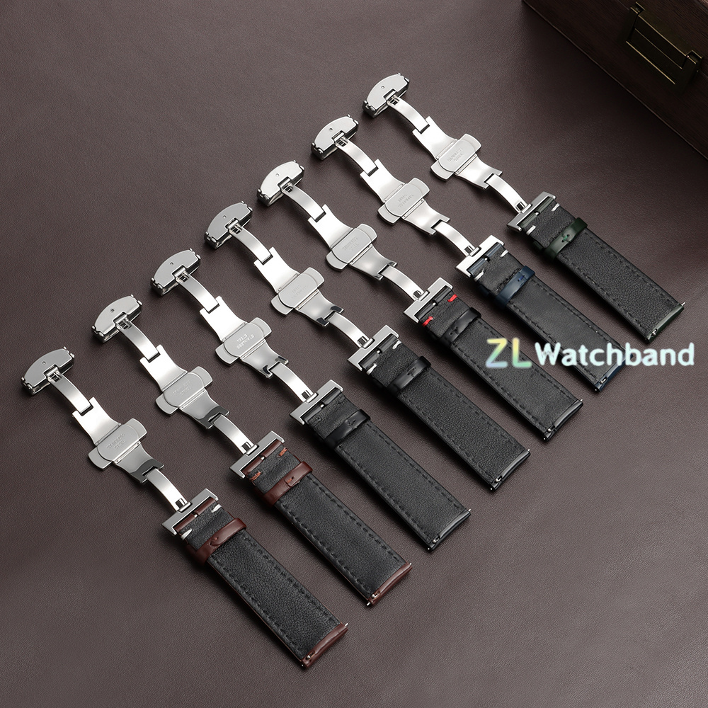 Sailcloth Leather Watchband 18 - مراجعة Leather Strap Quick Release وسعره