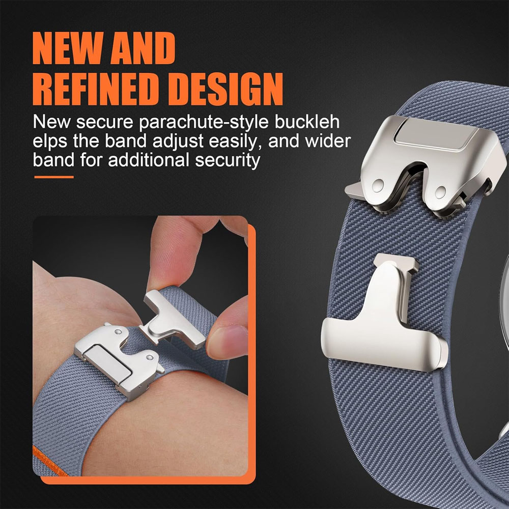 Band For Google Pixel Watch 4/ - مراجعة Parachute Strap Elastic وسعره
