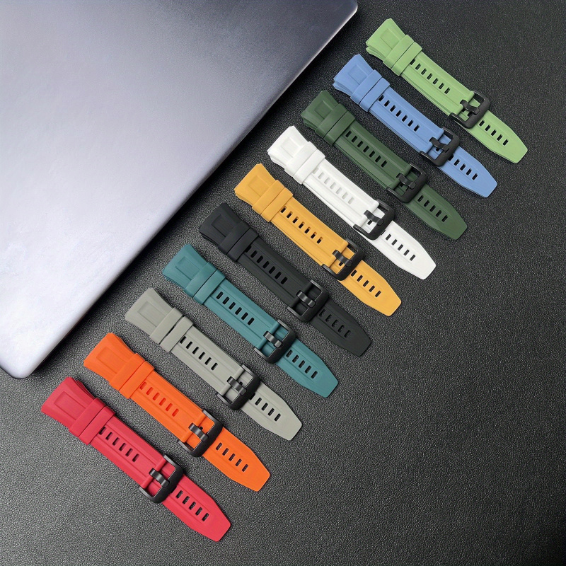 22mm Silicone Strap for Huawei - مراجعة Silicone Watch Band 22Mm وسعره