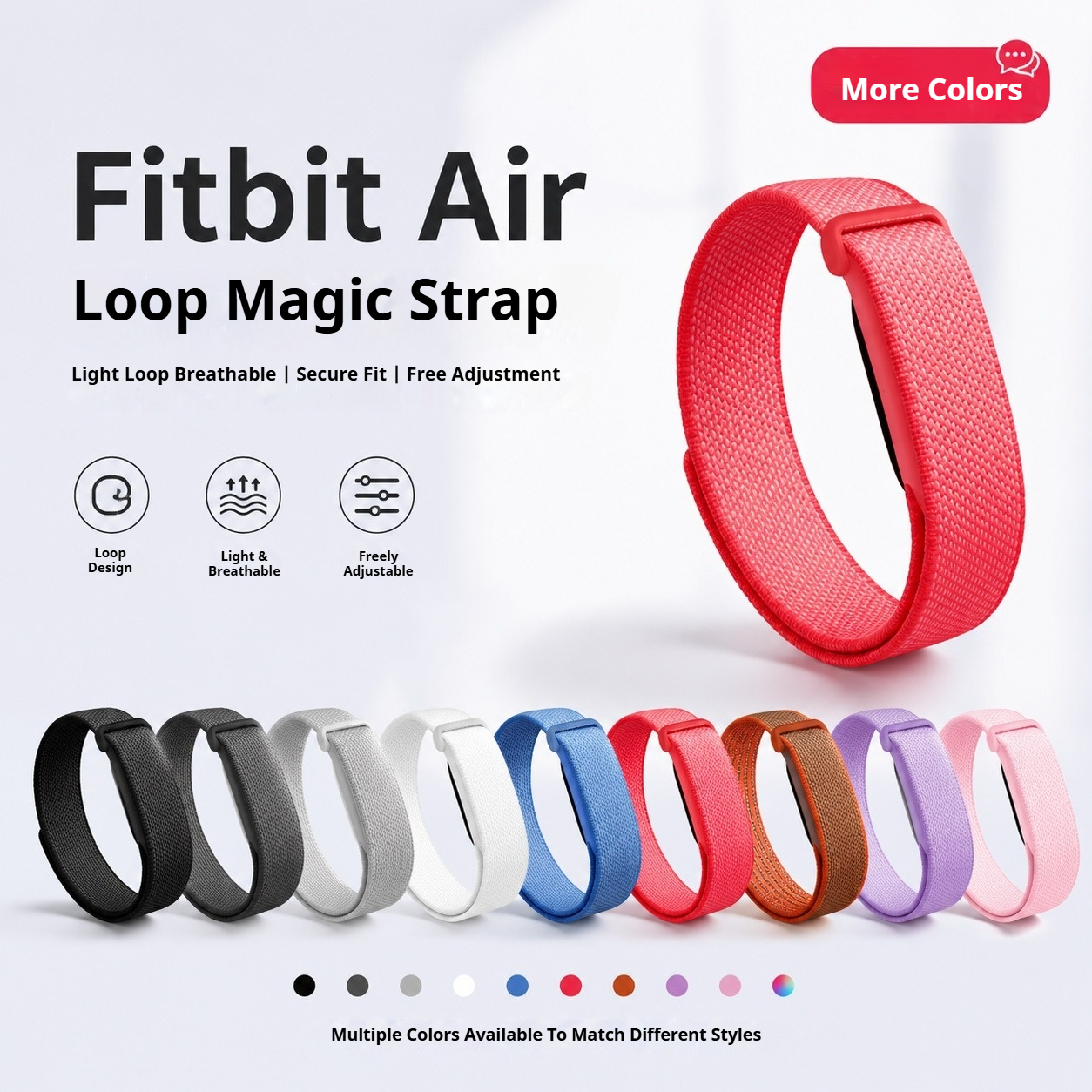 Braided Watch Strap for Google - مراجعة Sport Loop Velcro وسعره