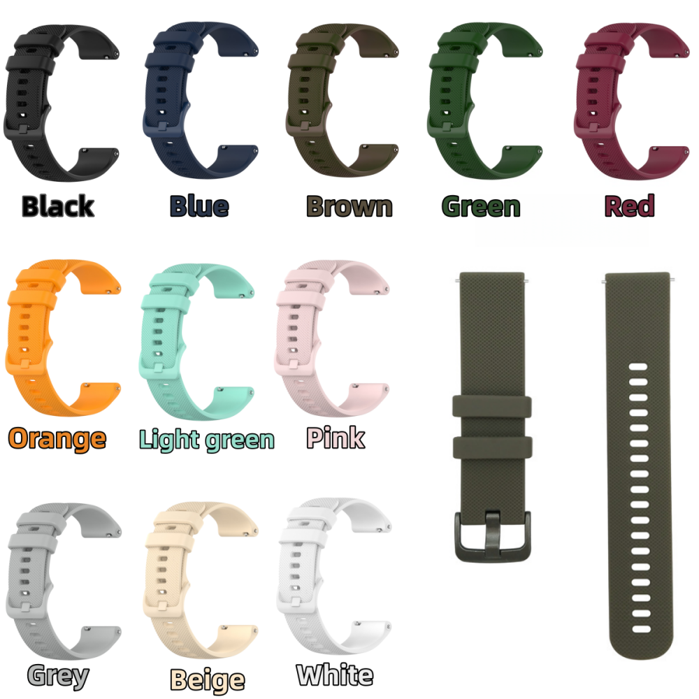 Silicone Quick Release Wristba - مراجعة Silicone Watch Band 22Mm وسعره