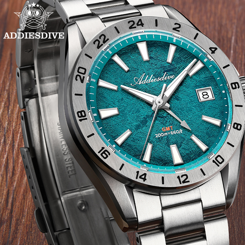 ADDIESDIVE New Quartz Watches  - مراجعة Stainless Bracelet Diver وسعره