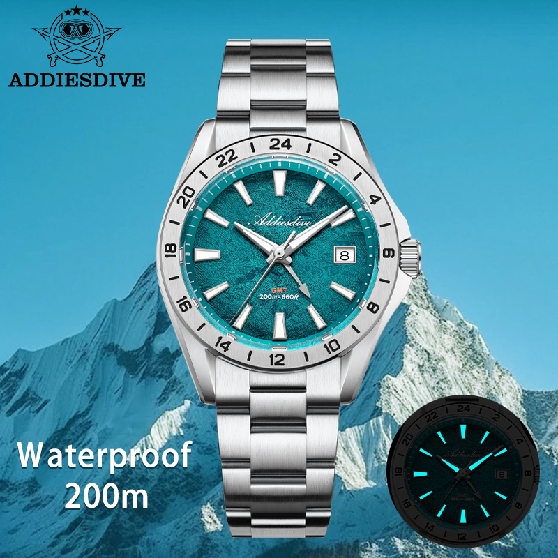 ADDIESDIVE New Quartz Watches  - مراجعة Stainless Bracelet Diver وسعره