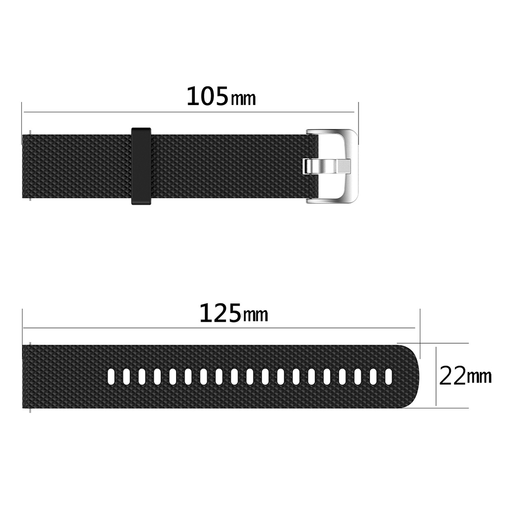 22mm Watchband for Samsung Wat - مراجعة Silicone Watch Band 22Mm وسعره