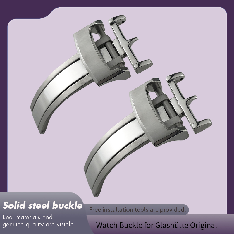 316L Stainless Steel Folding B - مراجعة Butterfly Clasp Deployant وسعره