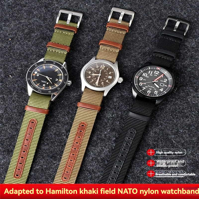NATO vintage nylon parquet lea - مراجعة Tropic Strap Vintage وسعره