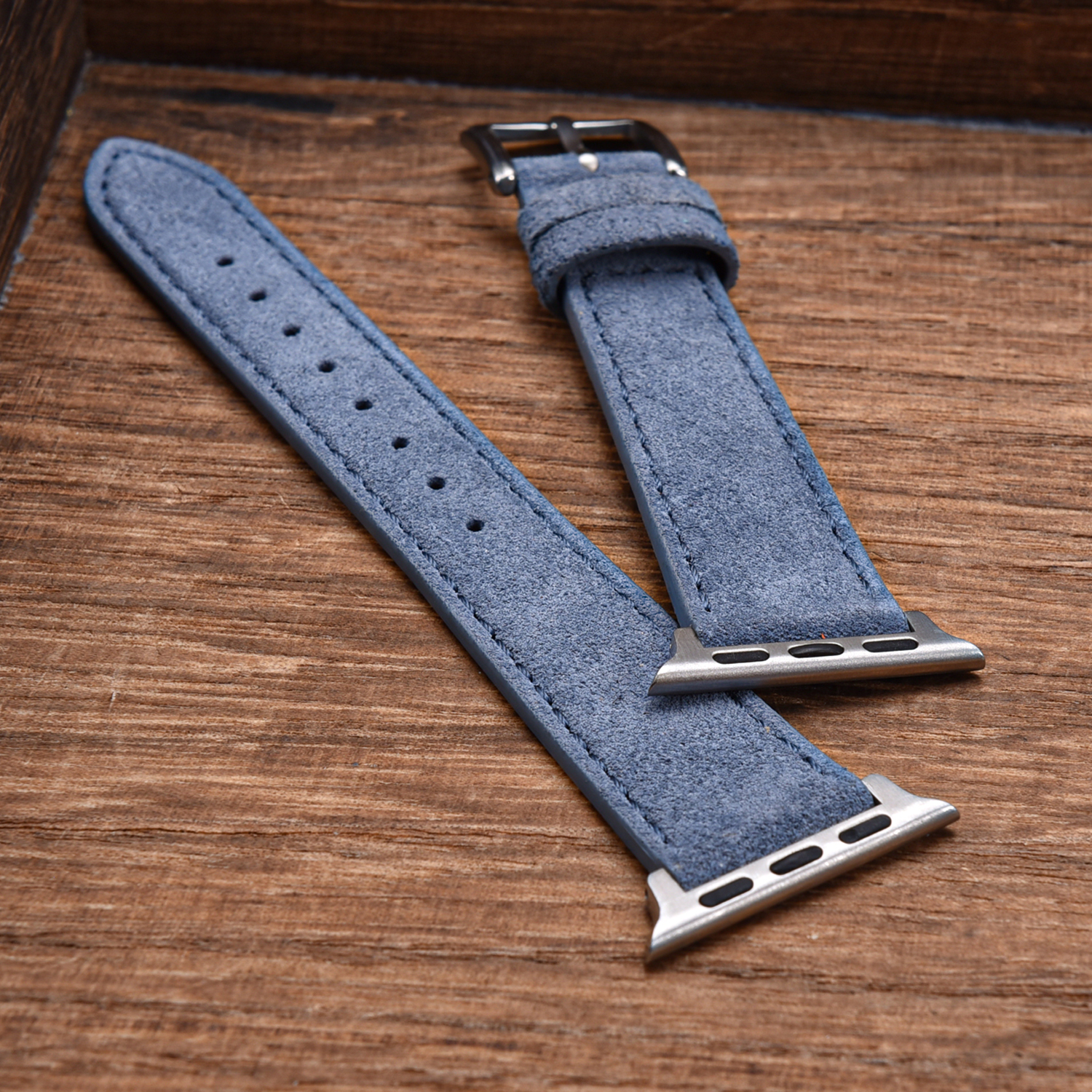 Brown Suede Leather Watch Band - مراجعة Suede Strap Watch وسعره