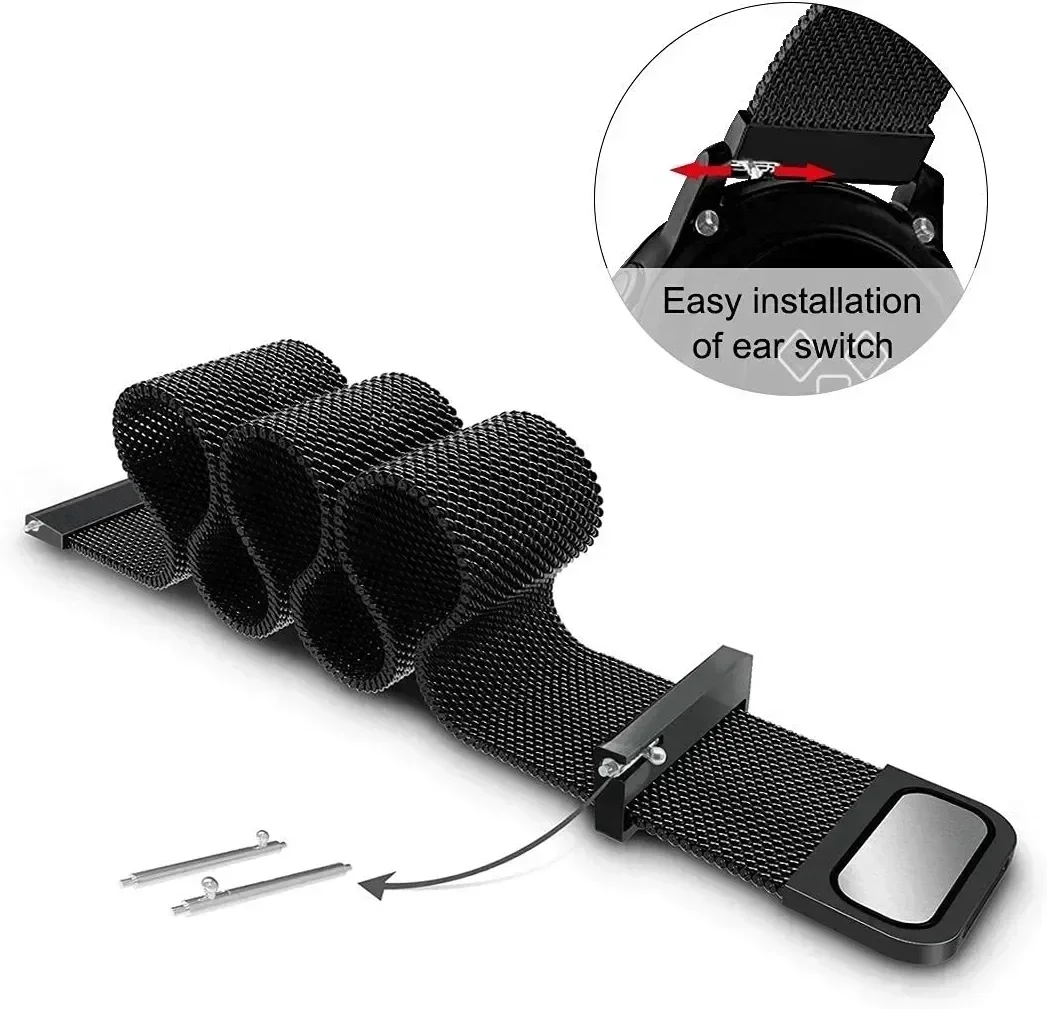 Milanese Loop Strap for Samsun - مراجعة Milanese Loop Magnetic وسعره