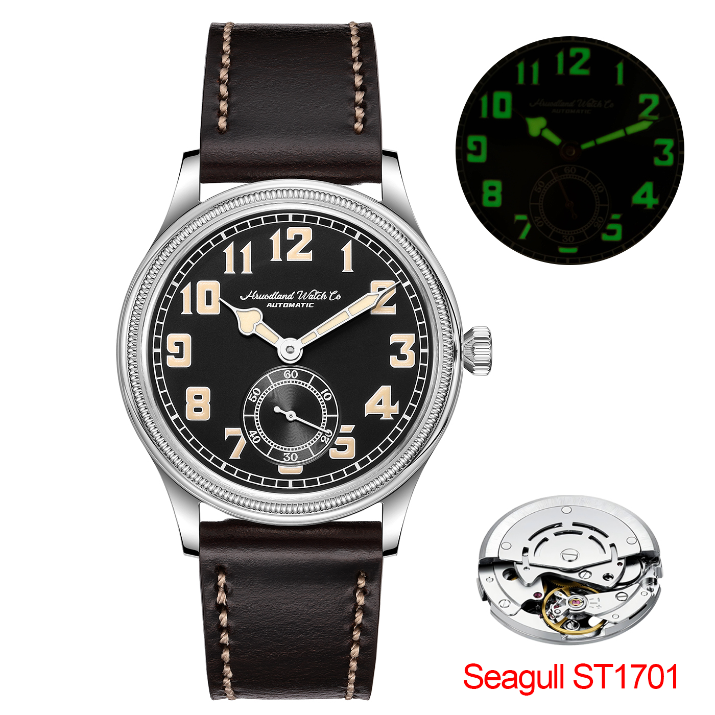 Retro Pilot Watch Mark IX Auto - مراجعة Tropic Strap Vintage وسعره