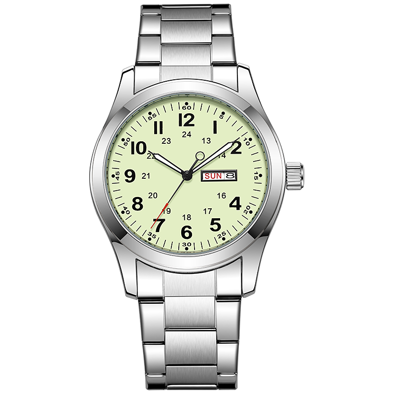 2026 Men's 42mm Watch Glow in  - مراجعة Canvas Strap Watch وسعره