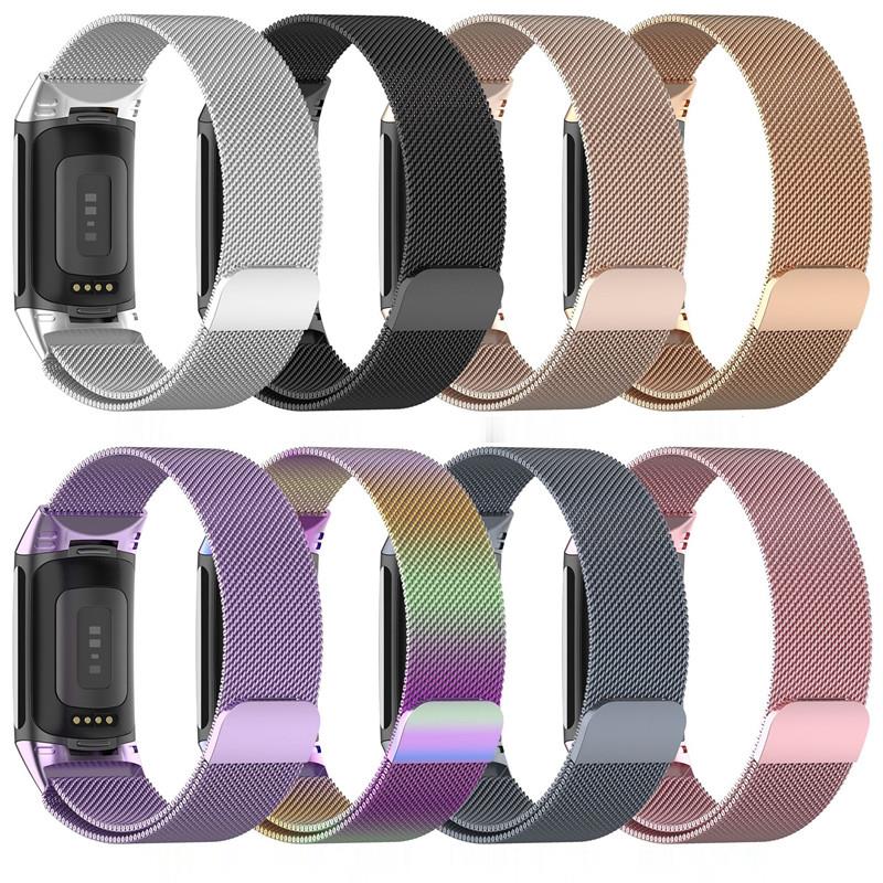 Metal Band For Fitbit Charge 5 - مراجعة Milanese Loop Magnetic وسعره