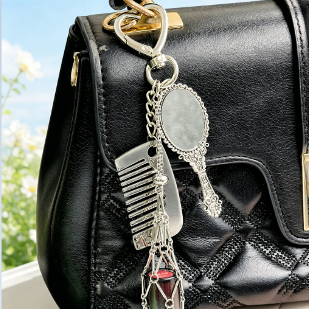 Vintage Metal Mesh Lipstick Ba - مراجعة Mesh Strap Metal وسعره