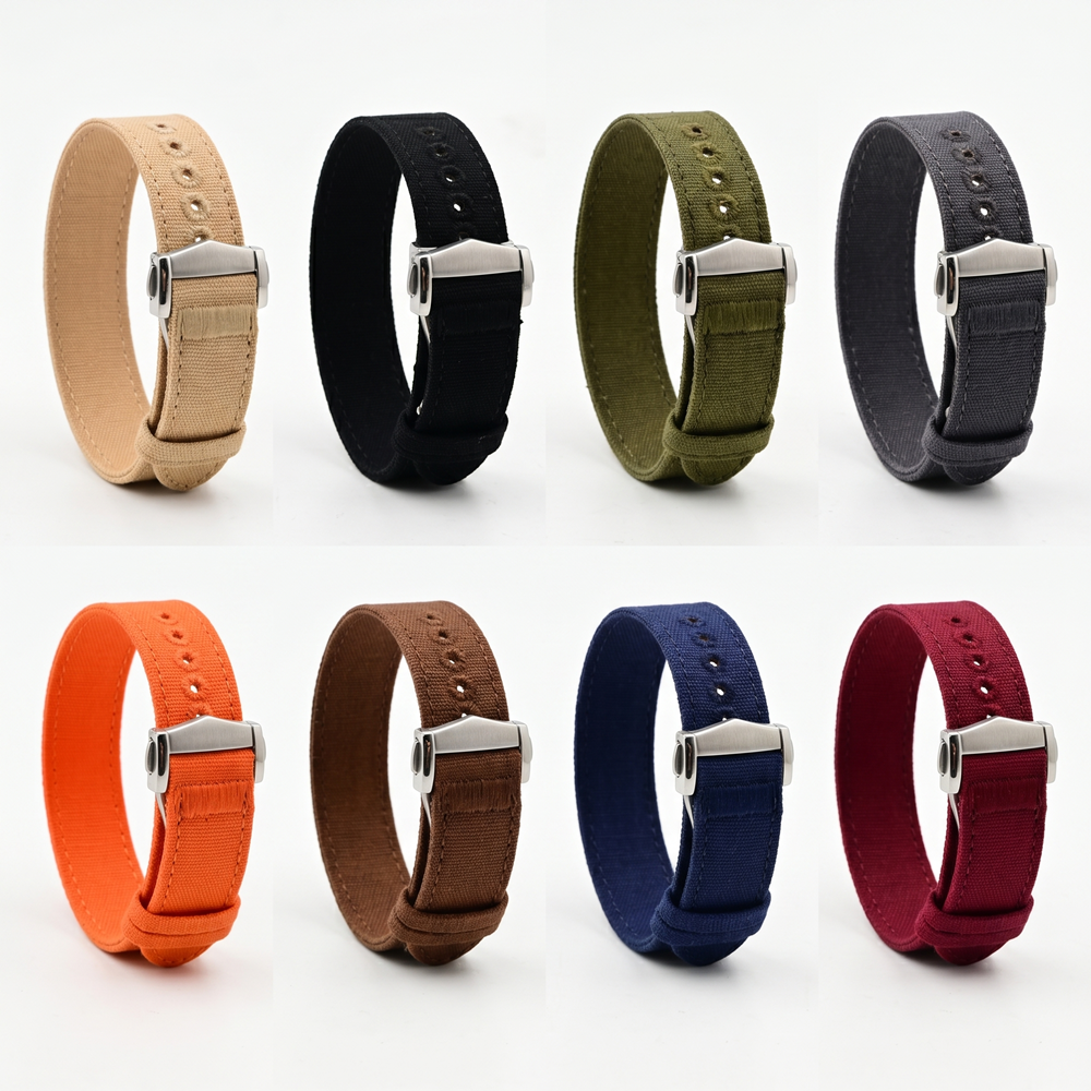 ‌High-Density 18mm 20mm 22mm N - مراجعة Tropic Strap Vintage وسعره