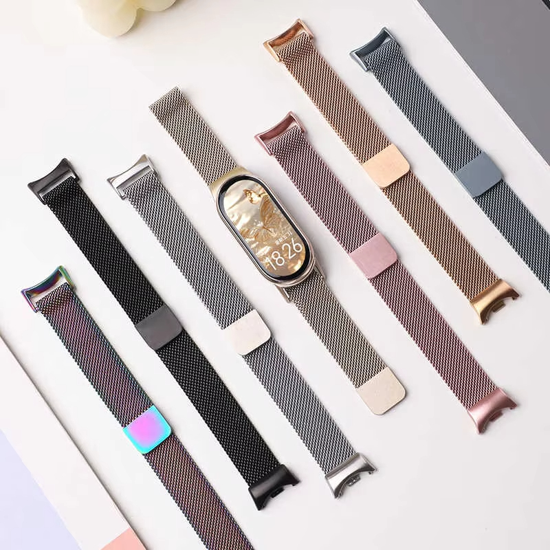 Stainless Steel for xiaomi ban - مراجعة Milanese Loop Magnetic وسعره